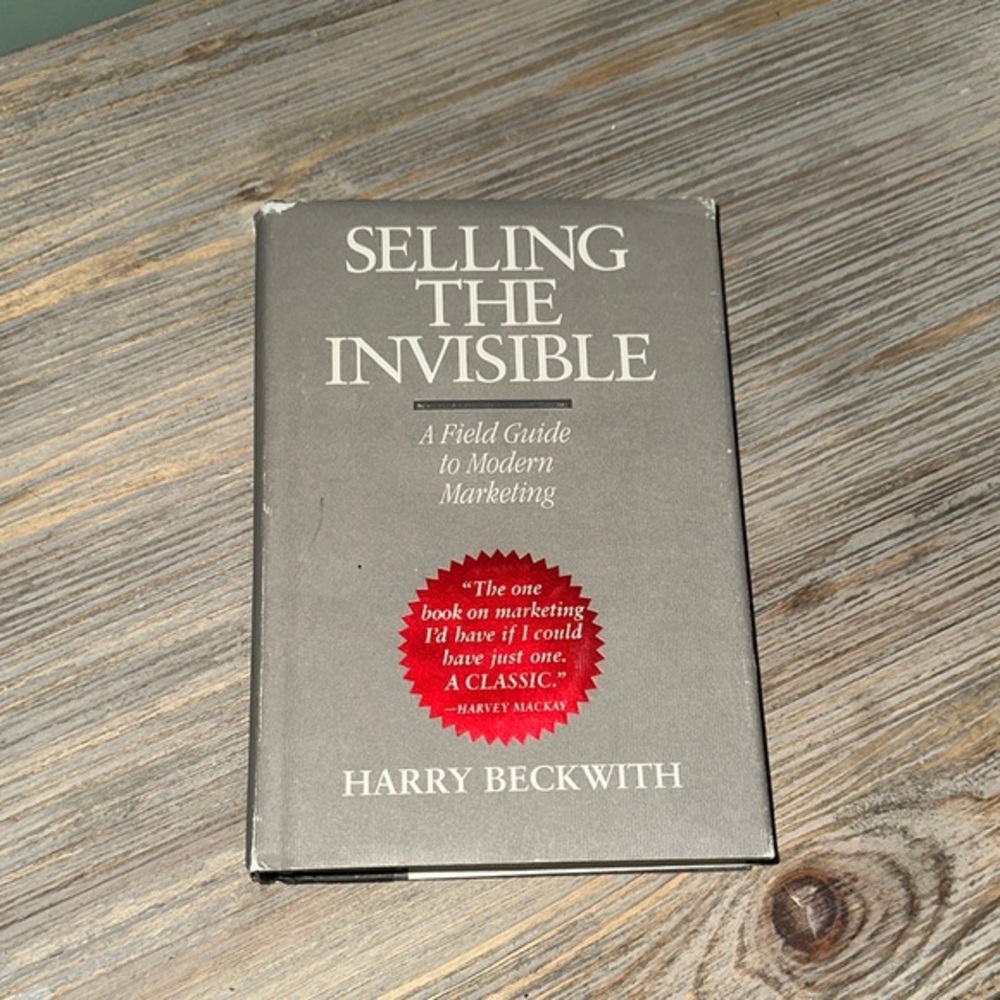 Selling the Invisible by Harry Beckwith - Gray Cover
